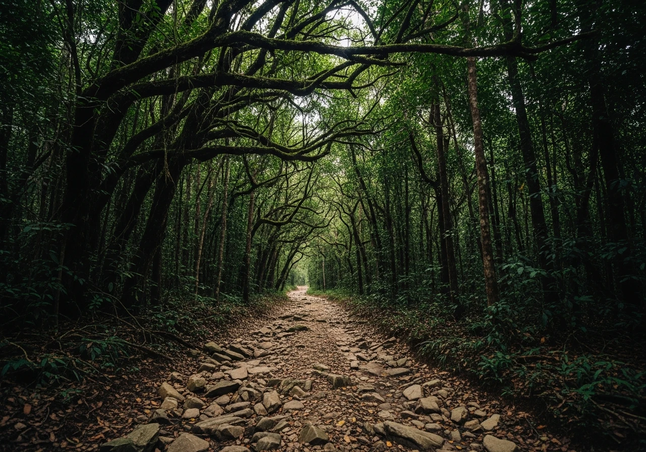 Donovan's Range descent through the Daintree