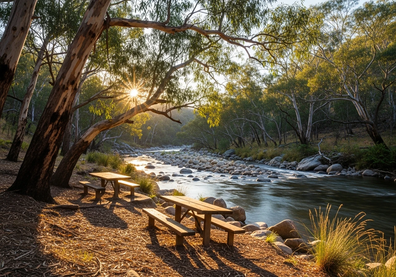 Cotter Reserve - a good stop on the return to Canberra