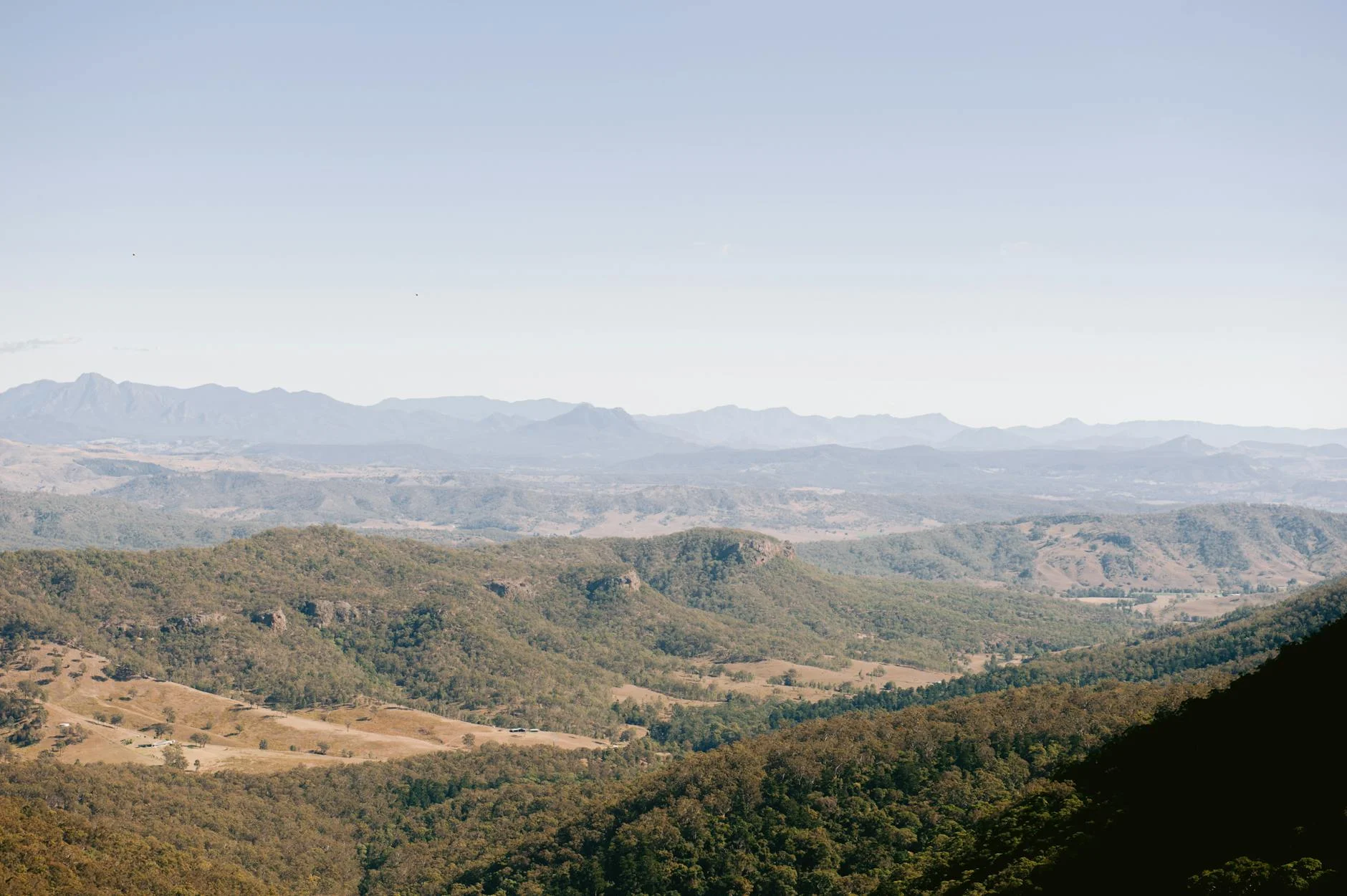 The Scenic Rim below the Lamington Range