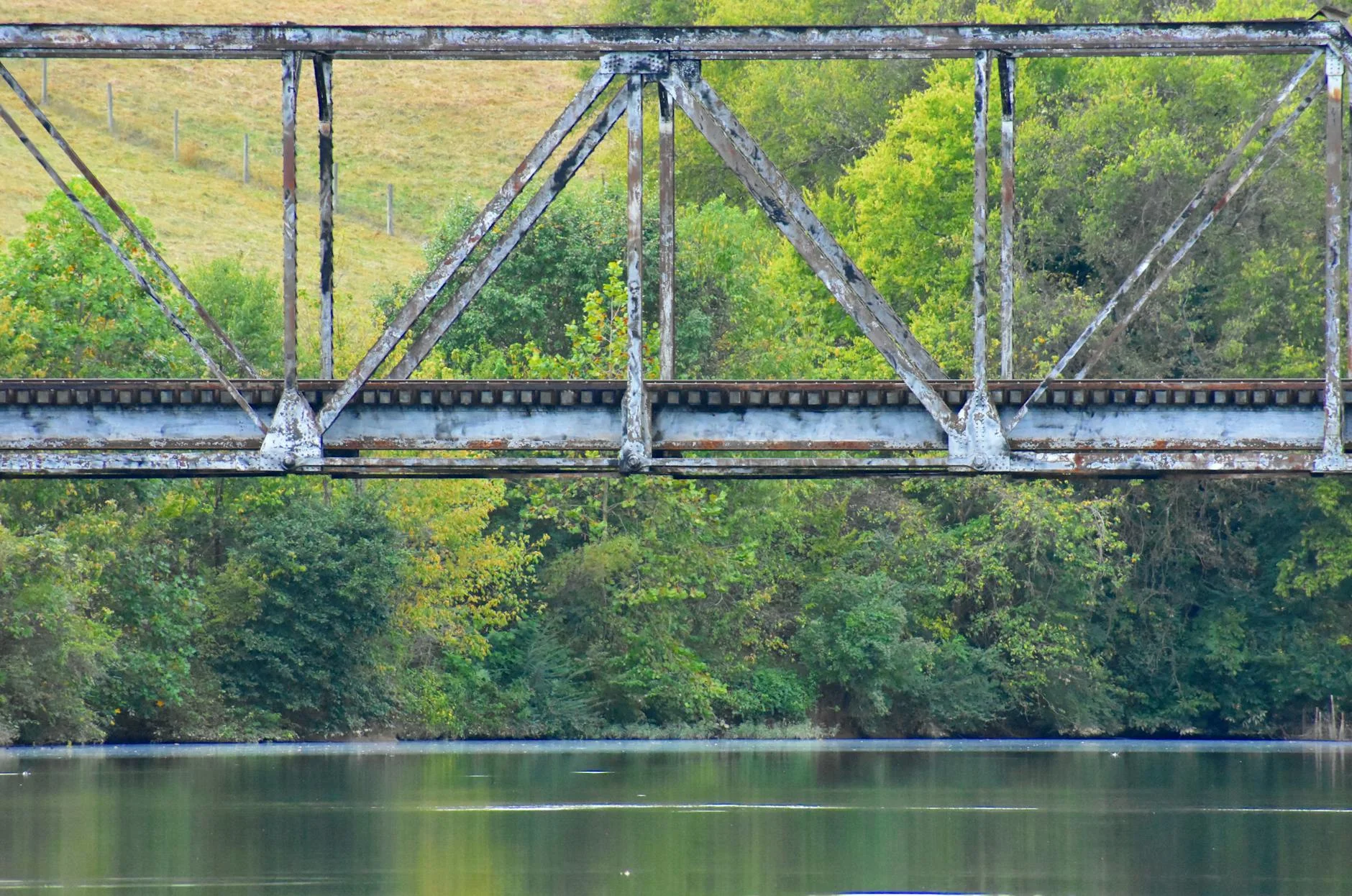 Tharwa bridge (1895) over the Murrumbidgee at the starting point