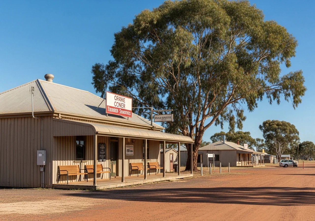Putty village pub - one of the most isolated in eastern Australia