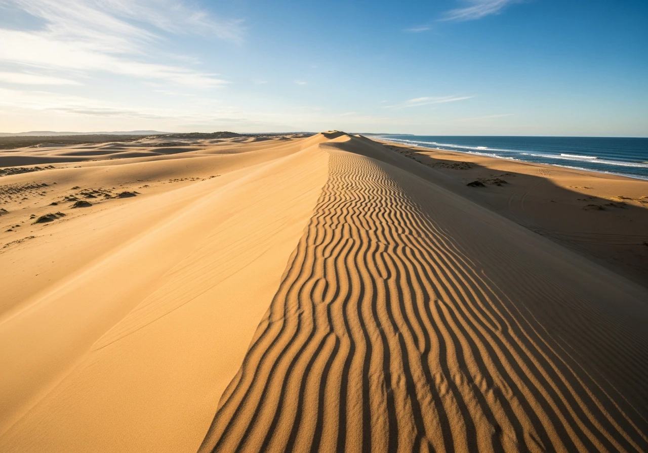 Stockton Beach - the largest moving coastal dunes in the Southern Hemisphere