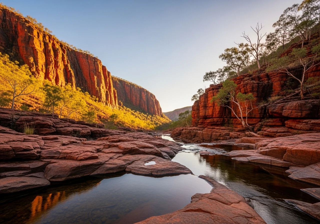 Red Rock Gorge on the Severn River