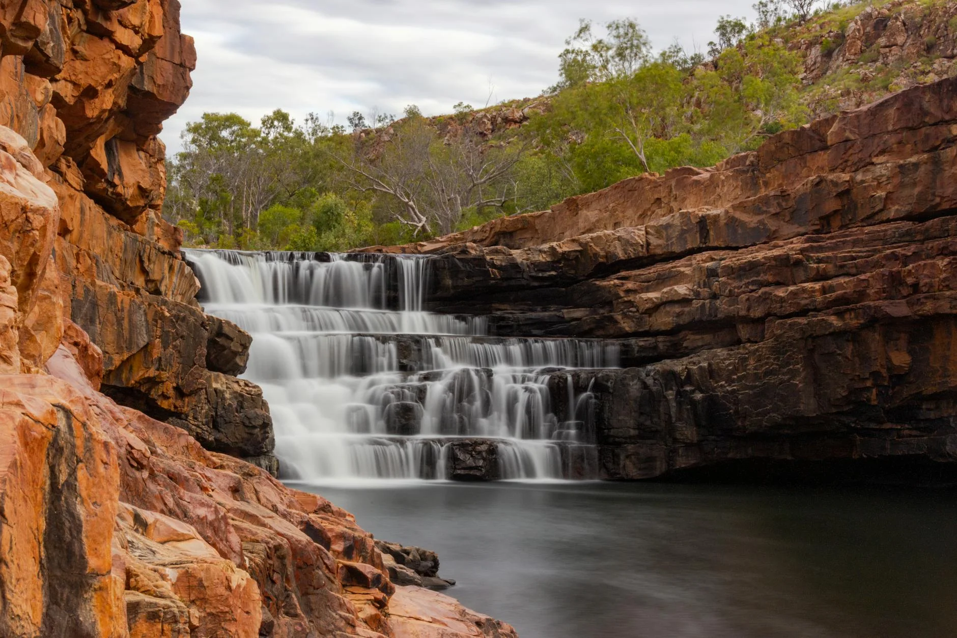 Lesmurdie Falls - 50-metre cascade on the Darling Scarp