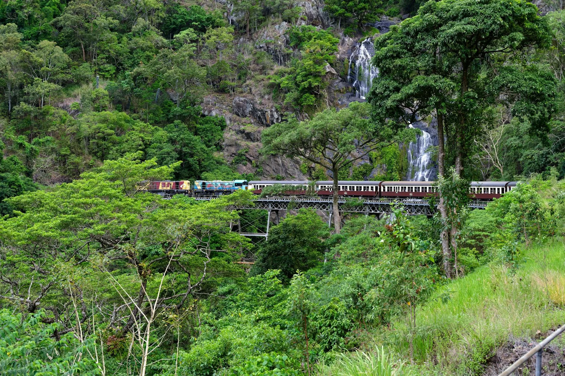 Kuranda - the rainforest village at the top of the range