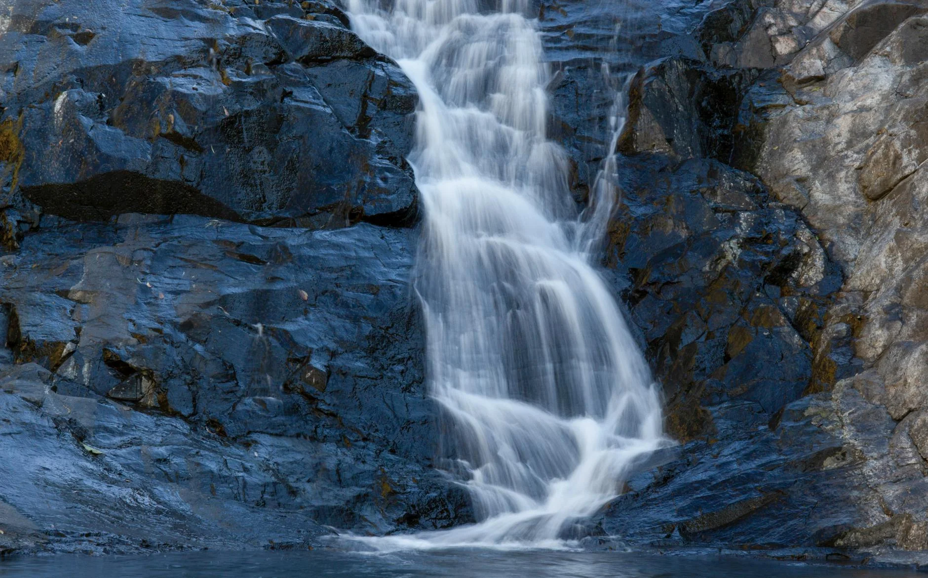 Josephine Falls - natural rock waterslide off the Palmerston Highway