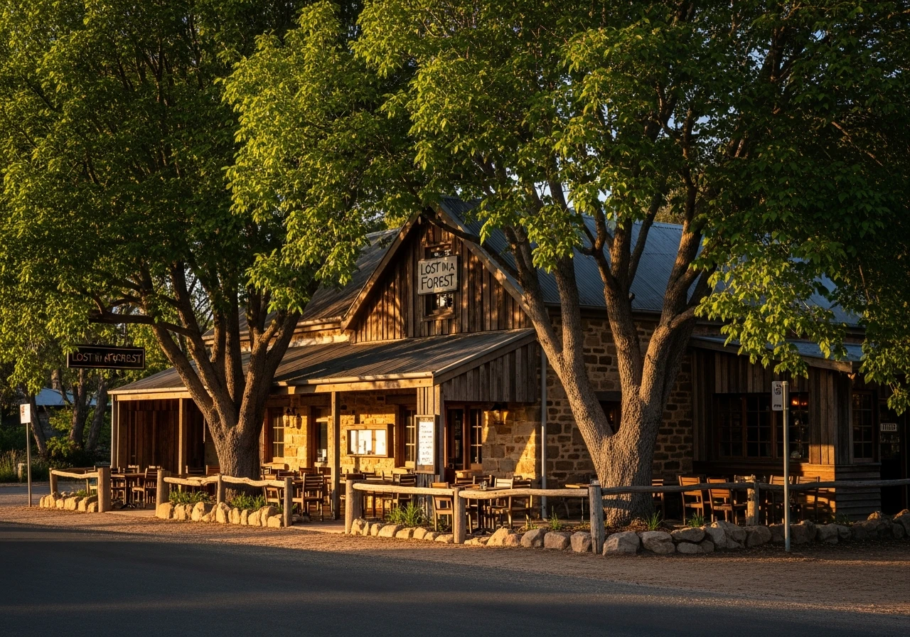 Uraidla village at the summit - Lost in a Forest and good coffee