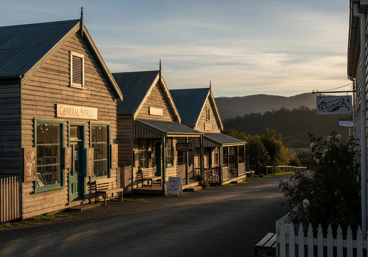 Cygnet - the Huon Valley's arts and orchard town