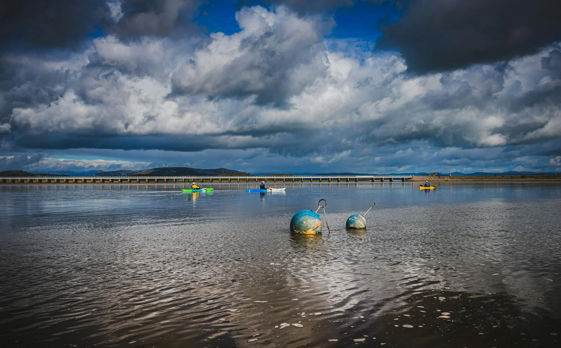 Port Cygnet on the Huon River estuary