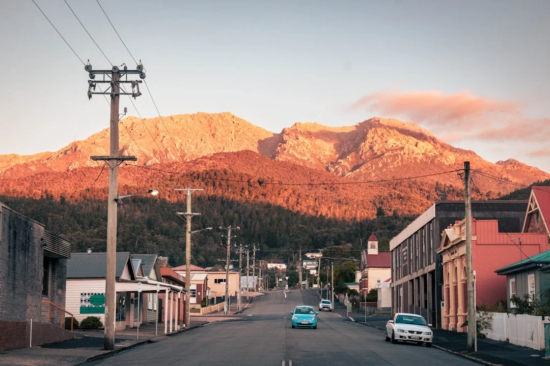 Queenstown - a century of smelting stripped the hills bare