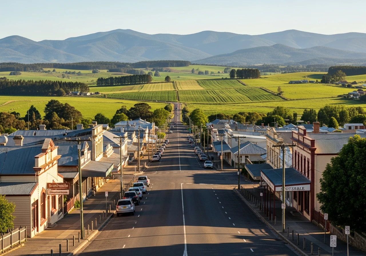 Scottsdale - the service town for the northeast stages