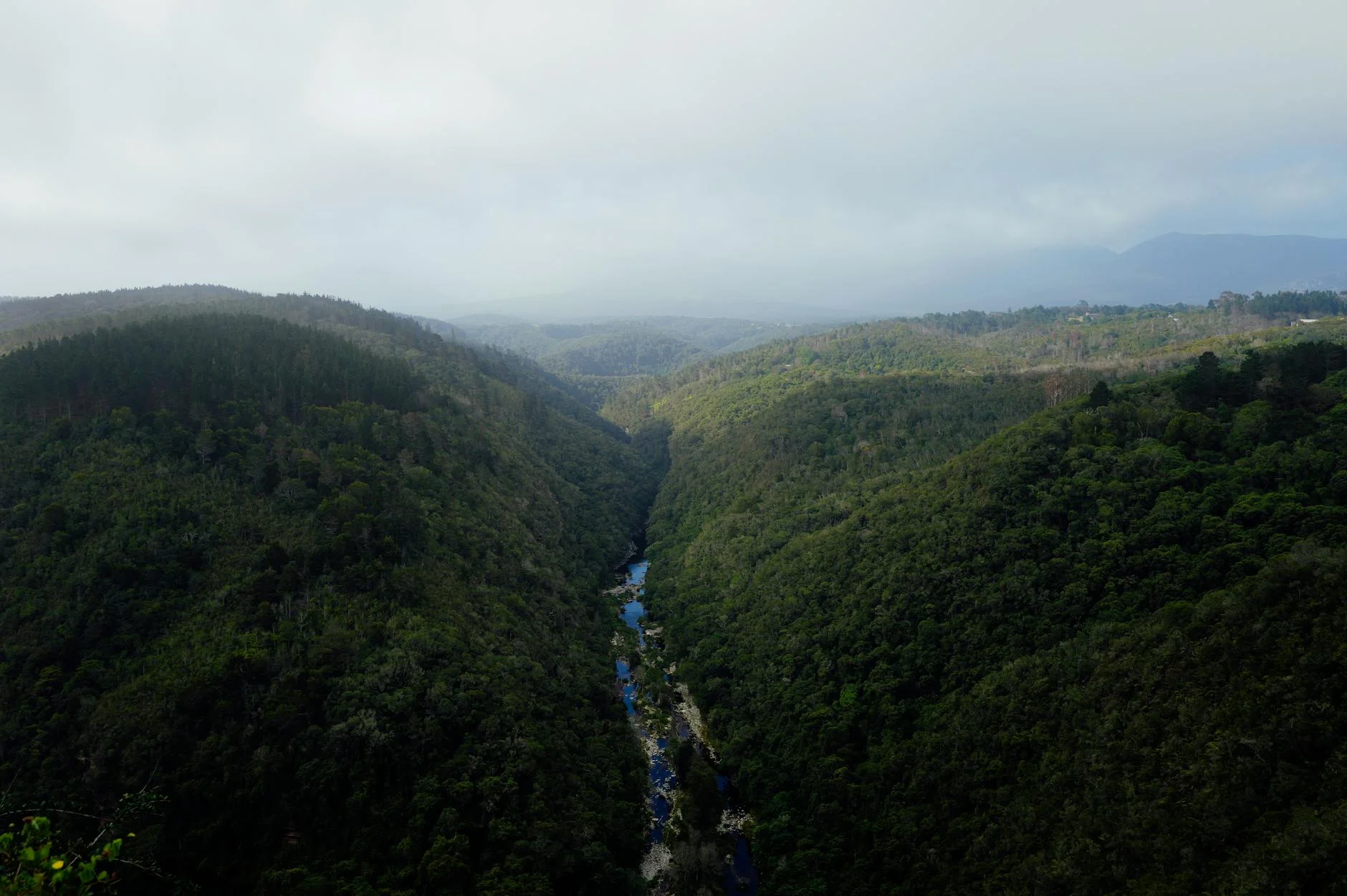Devils River country - remote valley with no through route