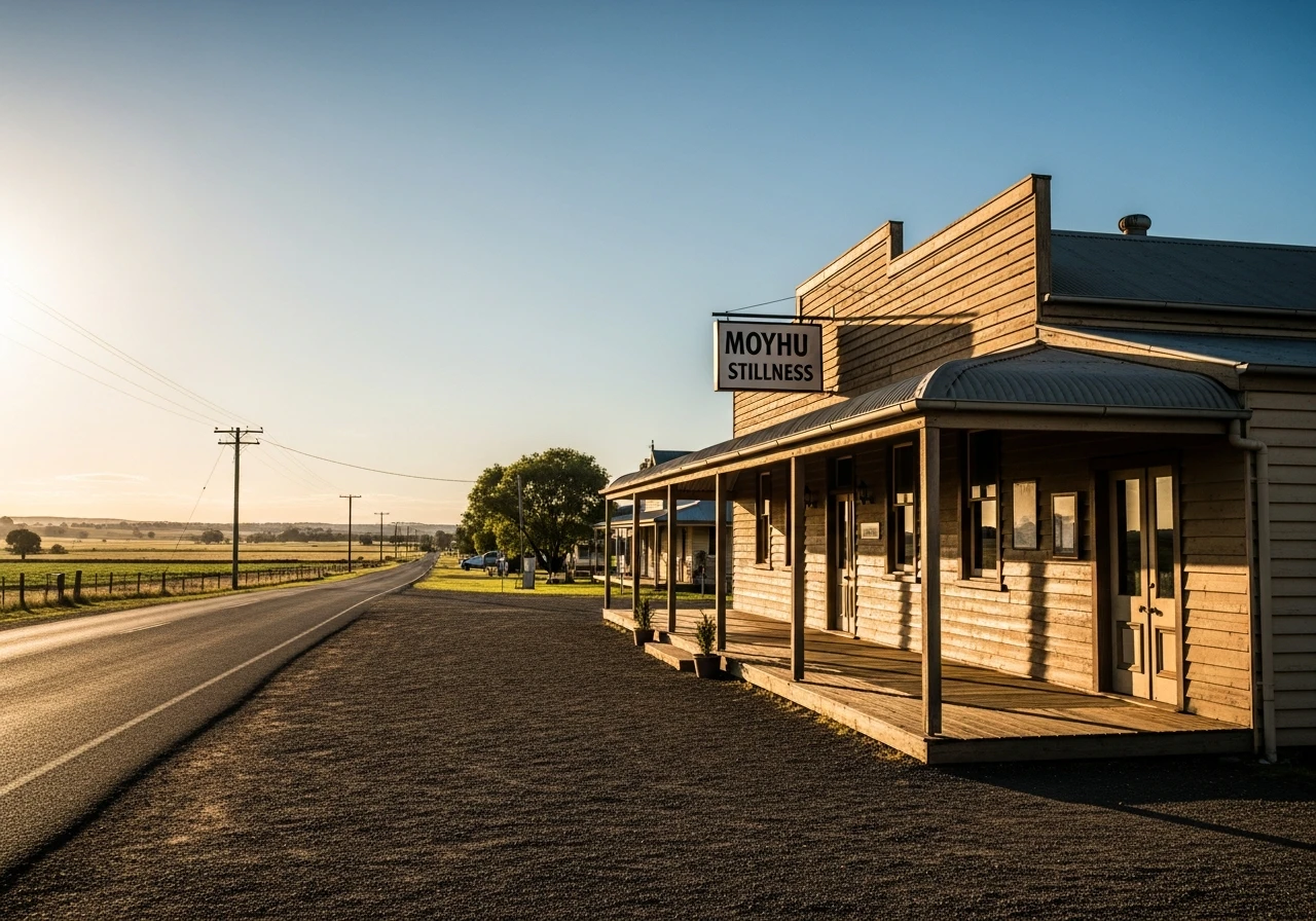 Moyhu Hotel - stage finish in the King Valley