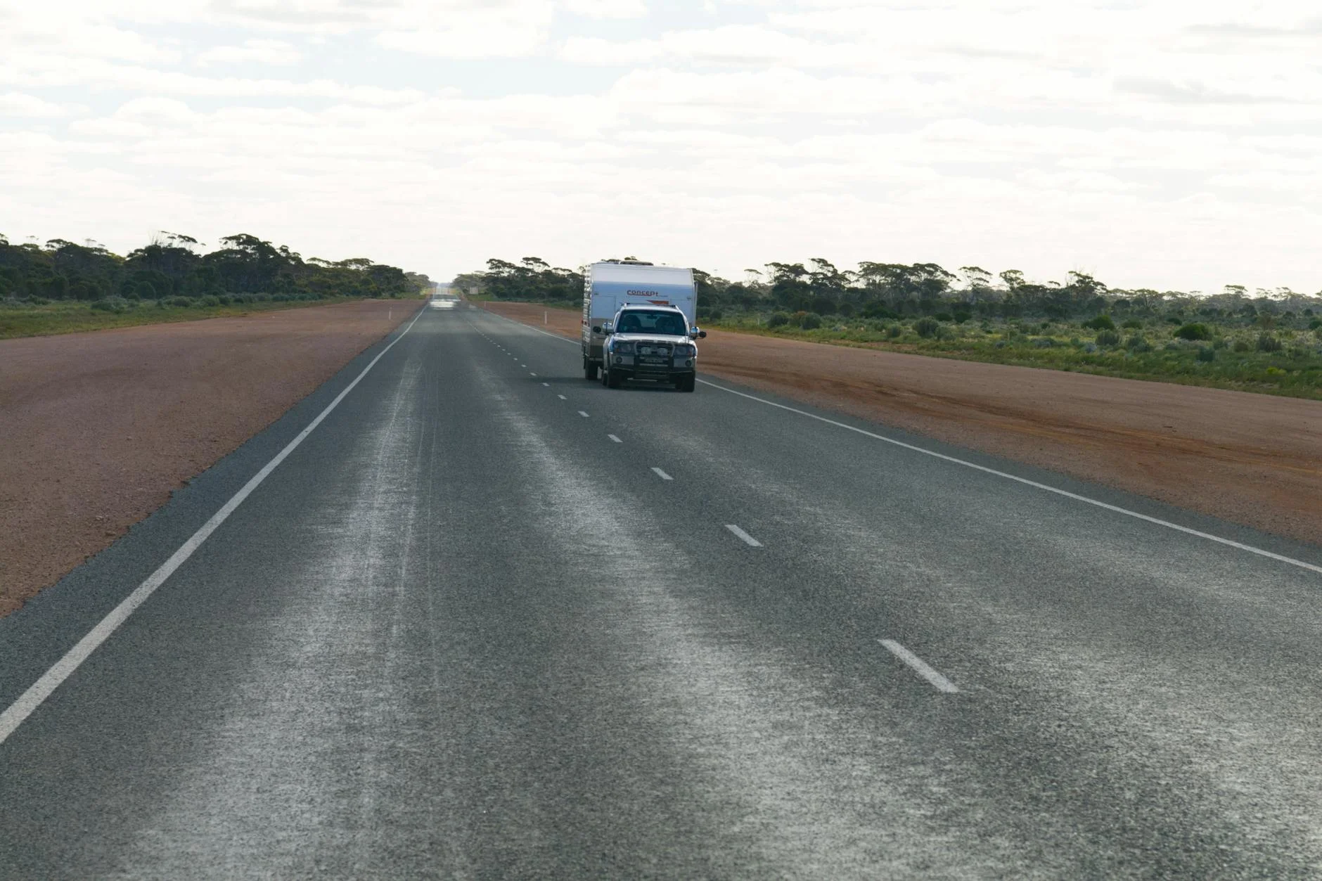 Vasse Highway through jarrah and marri forest toward Nannup