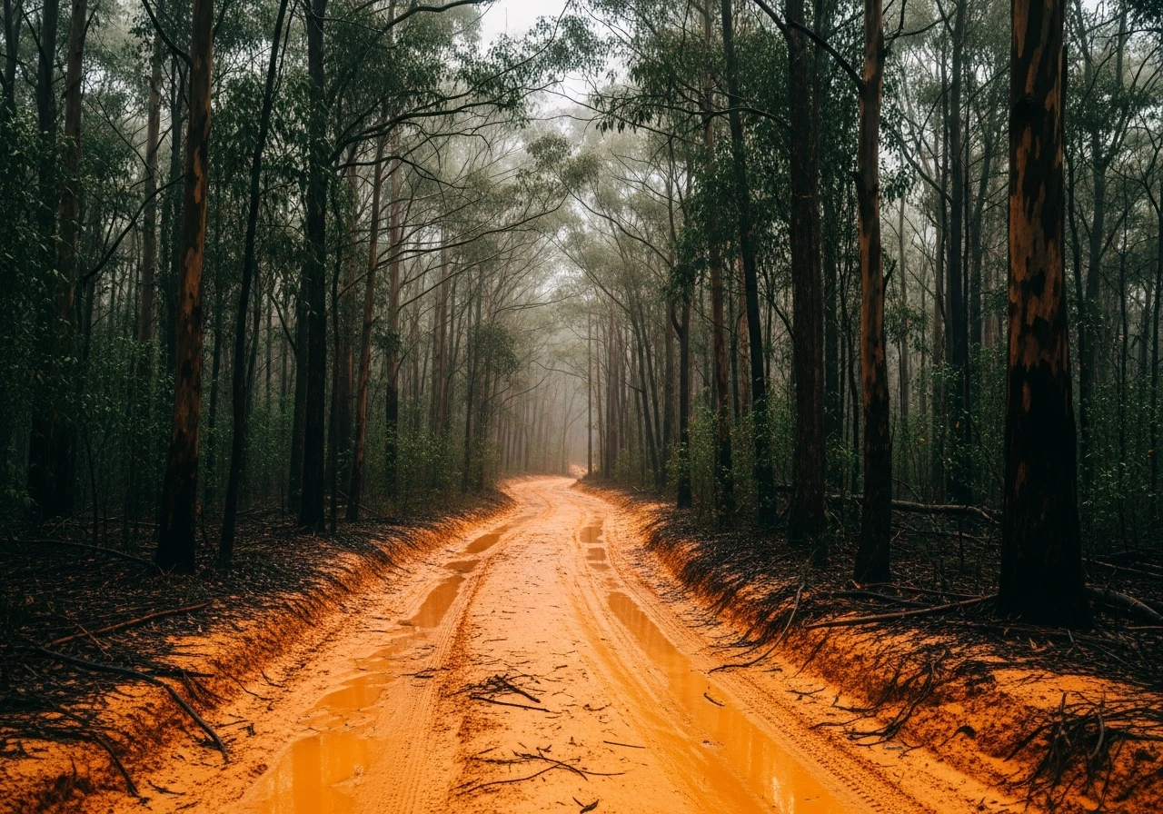 Daniels Point Road - the Watagans clay challenge