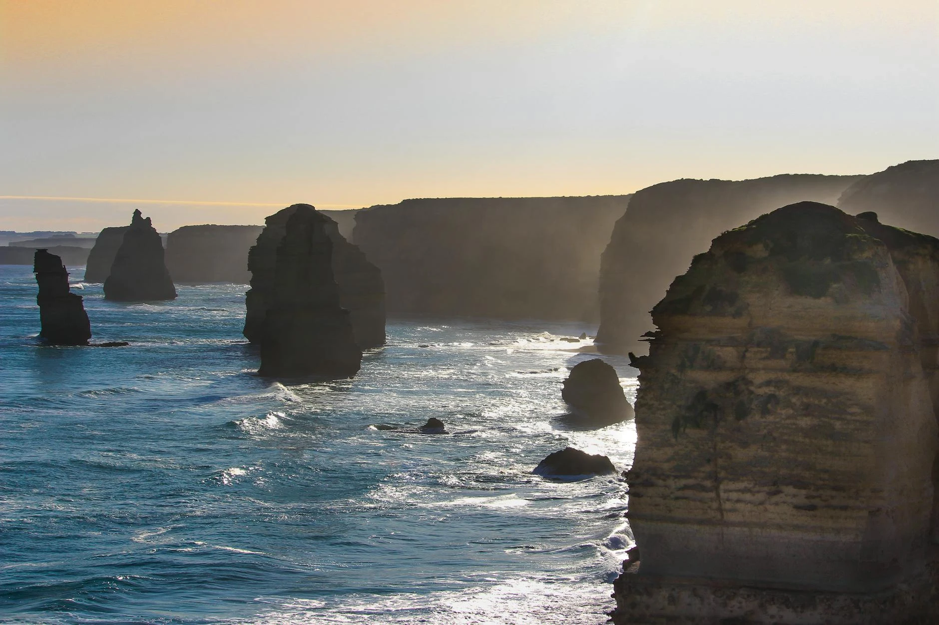 The cliff sections between Anglesea and Lorne