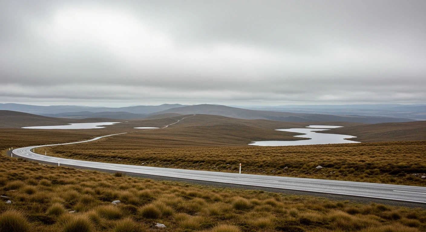 The Central Plateau - treeless and remote